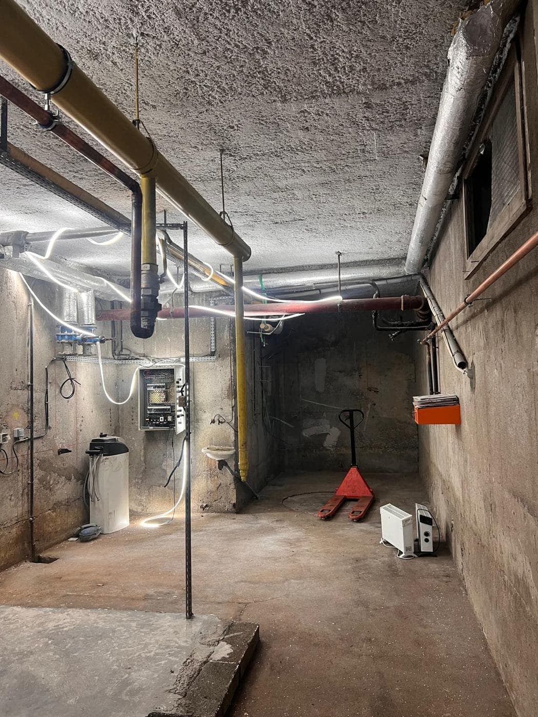 Isolation thermique et coupe-feu — sous-sols et vide-sanitaires — Chaufferie en sous-sol